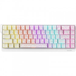 Клавіатура Ajazz NacodeX NK68 V2 Red Switch LED USB UA White (NK68-V2-R-S-W)